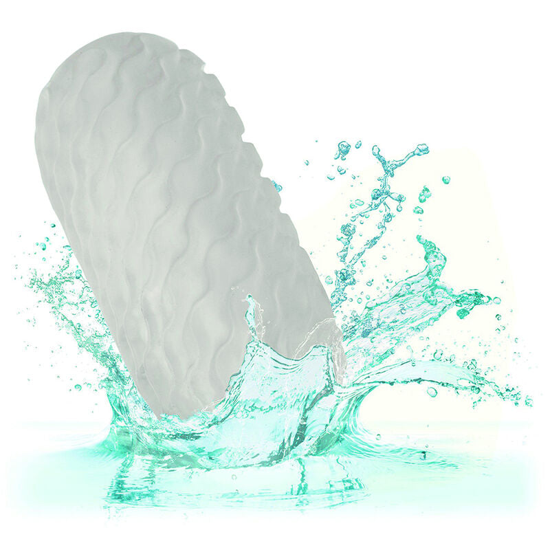 CALEXOTICS - BOUNDLESS SQUISHY RÉVERSIBLE BALL STROKE GRIS - 7eme ciel