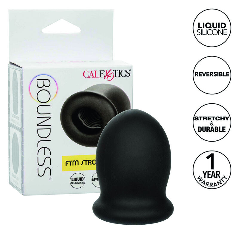 CALEXOTICS - BOUNDLESS FTM STROKER RÉVERSIBLE 5CM - 7eme ciel