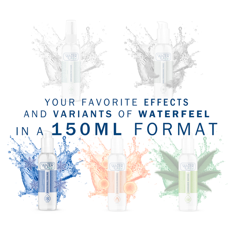 WATERFEEL - LUBRIFIANT EFFET FROID 150 ML - 7eme ciel