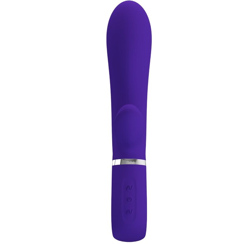 PRETTY LOVE - VIBRATEUR MULTIFONCTION G-SPOT THOMAS VIOLET - 7eme ciel
