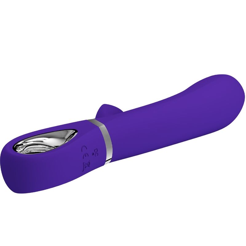 PRETTY LOVE - VIBRATEUR MULTIFONCTION G-SPOT THOMAS VIOLET - 7eme ciel