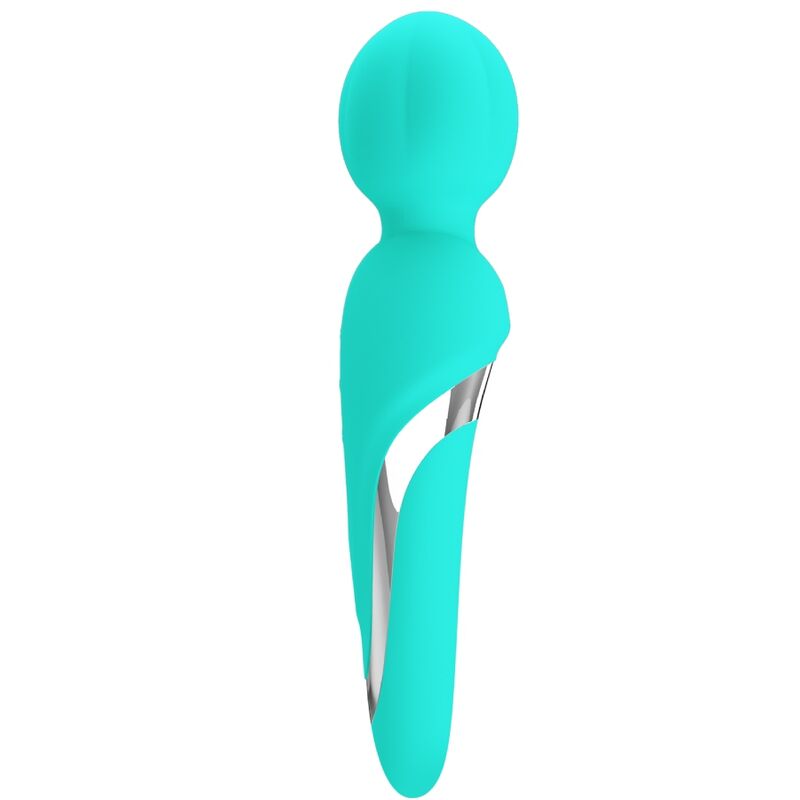 PRETTY LOVE - WALTER VIBRATEUR WAND AQUA VERT - 7eme ciel