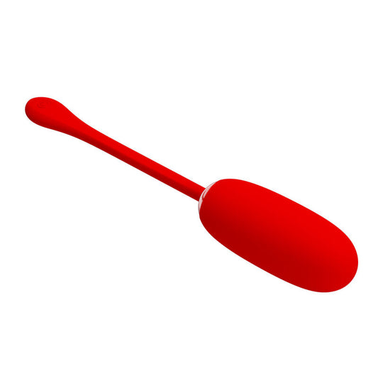 PRETTY LOVE - OEUF VIBRANT JULIUS IMPERMÉABLE-RECHARGEABLE ROUGE - 7eme ciel