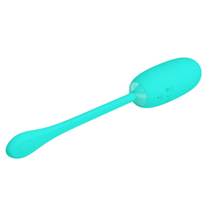 PRETTY LOVE - JULIUS OEUF VIBRANT IMPERMÉABLE-RECHARGEABLE AQUA VERT - 7eme ciel