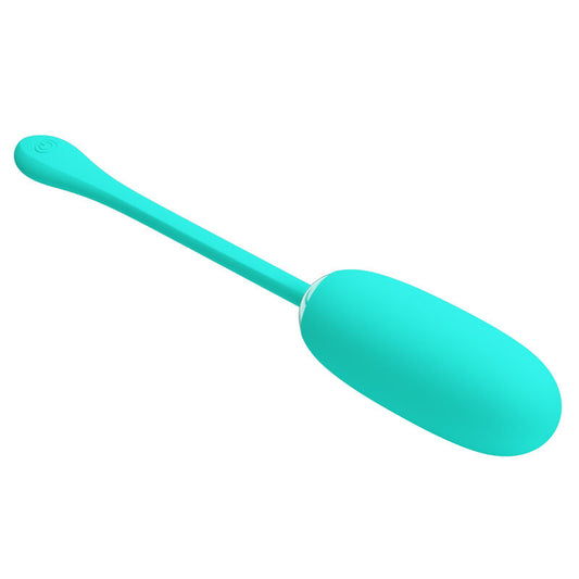 PRETTY LOVE - JULIUS OEUF VIBRANT IMPERMÉABLE-RECHARGEABLE AQUA VERT - 7eme ciel