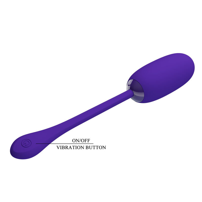 PRETTY LOVE - OEUF VIBRANT JULIUS IMPERMÉABLE-RECHARGEABLE VIOLET - 7eme ciel