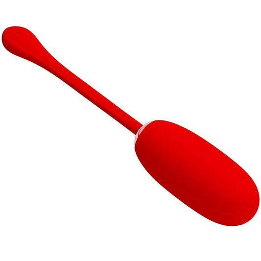 PRETTY LOVE - OEUF VIBRANT RECHARGEABLE KIRK ROUGE - 7eme ciel