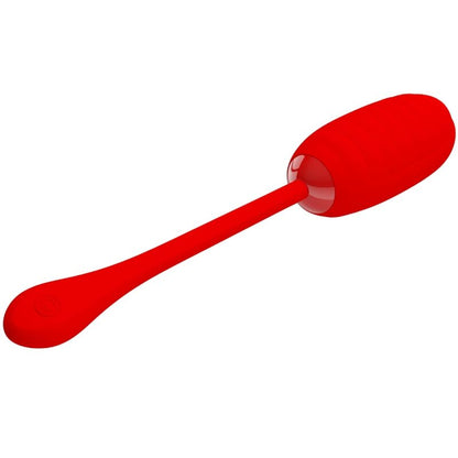 PRETTY LOVE - OEUF VIBRANT RECHARGEABLE KIRK ROUGE - 7eme ciel