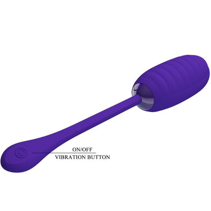 PRETTY LOVE - OEUF VIBRANT RECHARGEABLE KIRK VIOLET - 7eme ciel