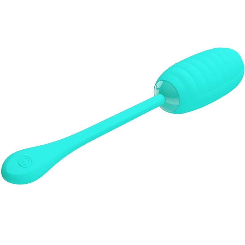 PRETTY LOVE - OEUF VIBRANT RECHARGEABLE KIRK AQUA VERT - 7eme ciel