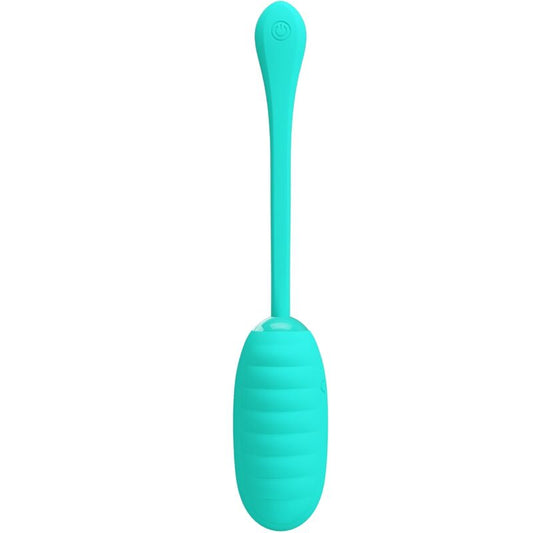 PRETTY LOVE - OEUF VIBRANT RECHARGEABLE KIRK AQUA VERT - 7eme ciel