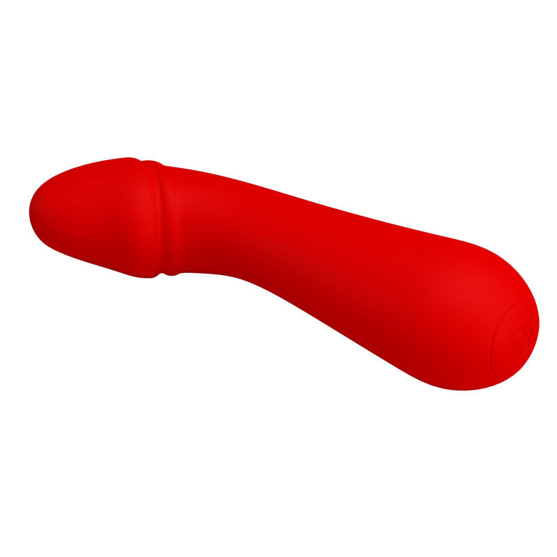 PRETTY LOVE - VIBRATEUR RECHARGEABLE CETUS ROUGE - 7eme ciel
