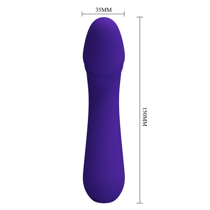PRETTY LOVE - VIBRATEUR RECHARGEABLE CETUS VIOLET - 7eme ciel