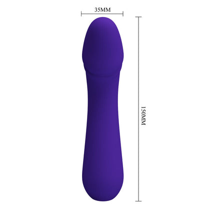 PRETTY LOVE - VIBRATEUR RECHARGEABLE CETUS VIOLET - 7eme ciel