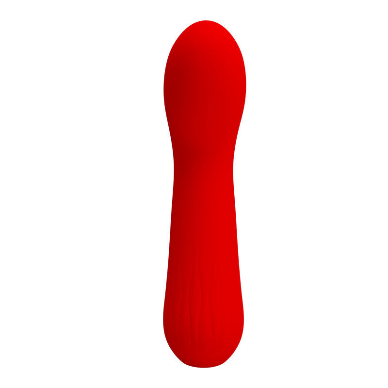 PRETTY LOVE - VIBRATEUR RECHARGEABLE FAUN ROUGE - 7eme ciel