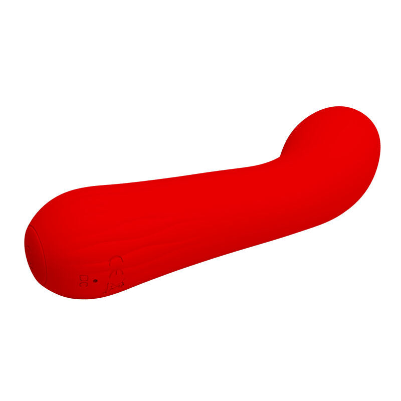 PRETTY LOVE - VIBRATEUR RECHARGEABLE FAUN ROUGE - 7eme ciel