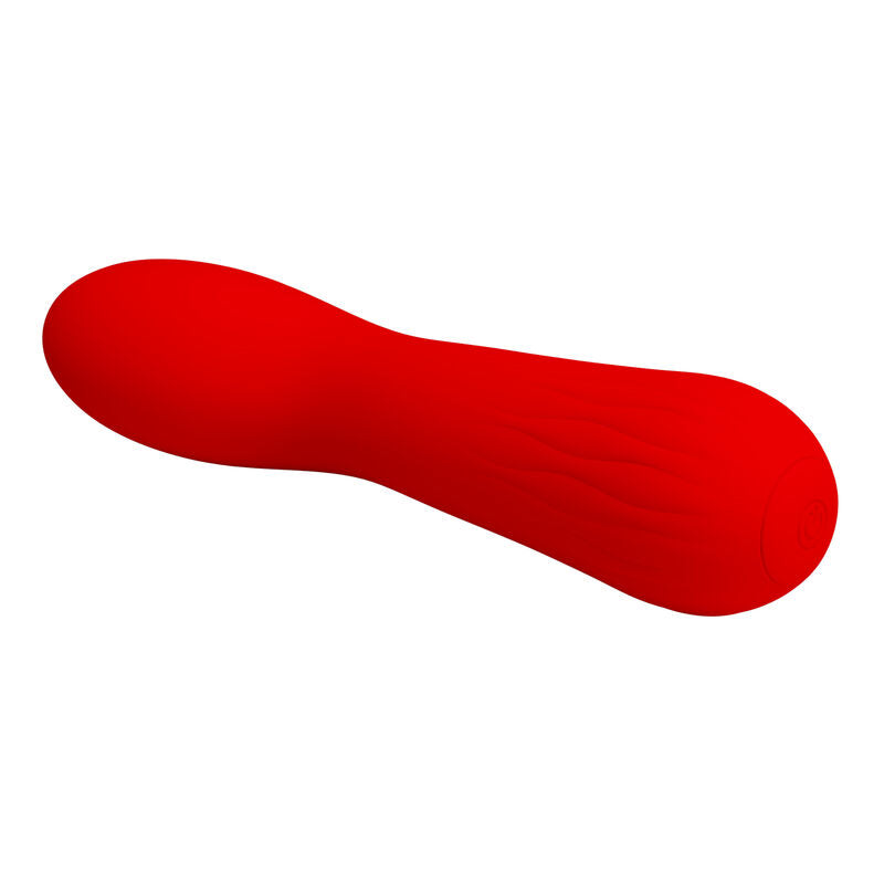 PRETTY LOVE - VIBRATEUR RECHARGEABLE FAUN ROUGE - 7eme ciel