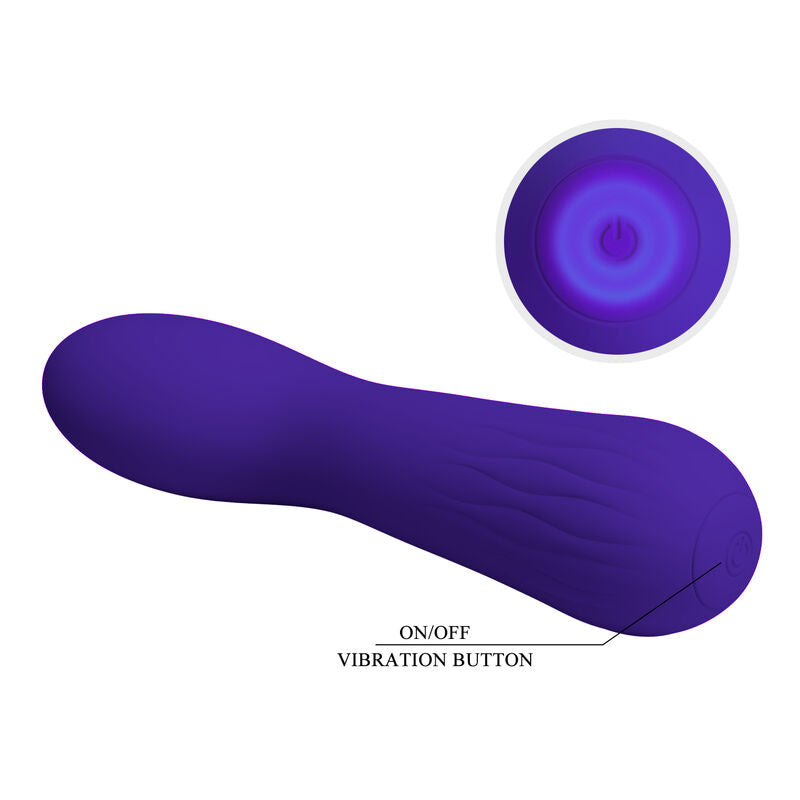 PRETTY LOVE - VIBRATEUR RECHARGEABLE FAUN VIOLET - 7eme ciel