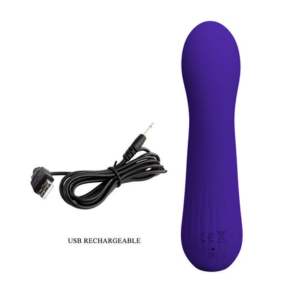 PRETTY LOVE - VIBRATEUR RECHARGEABLE FAUN VIOLET - 7eme ciel