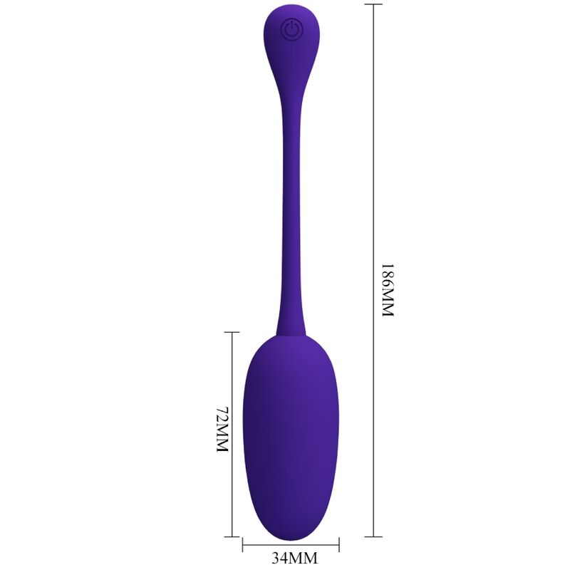PRETTY LOVE - OEUF VIBRANT RECHARGEABLE KNUCKER VIOLET - 7eme ciel