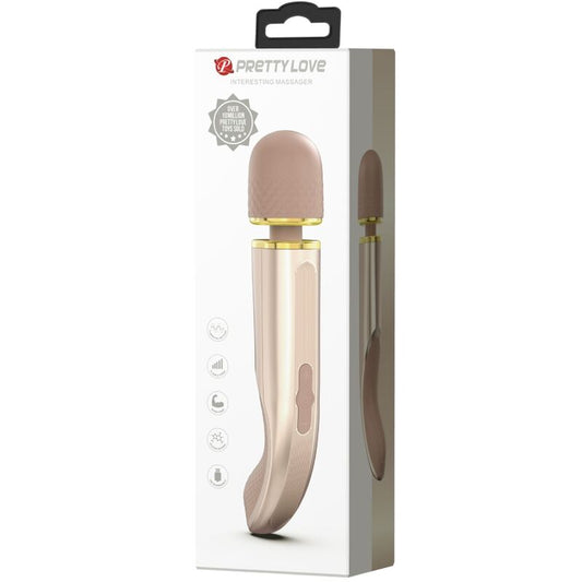 PRETTY LOVE - MASSEUR 7 MODES DE VIBRATION CHAMPAGNE - 7eme ciel