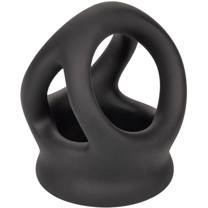 CALEXOTICS - ALPHA BAGUE DUAL CAGE NOIR - 7eme ciel