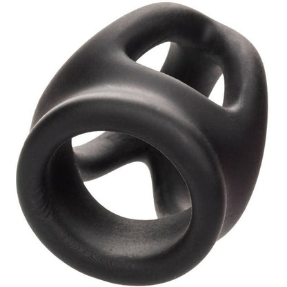 CALEXOTICS - ALPHA BAGUE DUAL CAGE NOIR - 7eme ciel