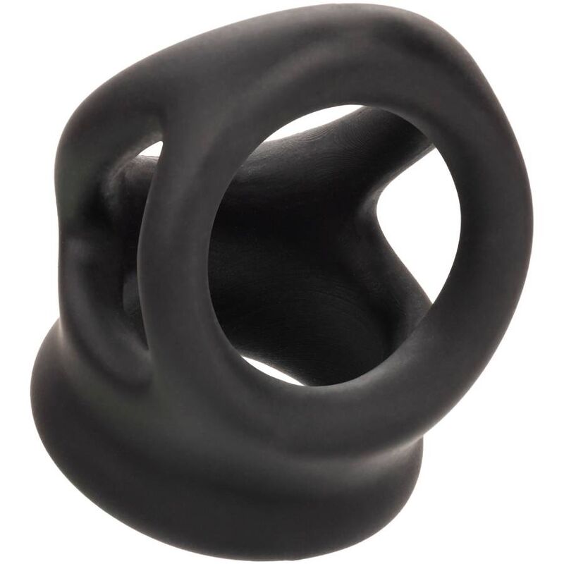 CALEXOTICS - ALPHA BAGUE DUAL CAGE NOIR - 7eme ciel