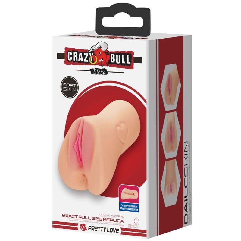 CRAZY BULL - MASTUBADOR EN FORME DE VAGIN ELENA - 7eme ciel
