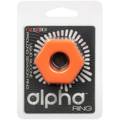 CALEXOTICS - ALPHA BAGUE PROLONG SEXAGON ORANGE - 7eme ciel