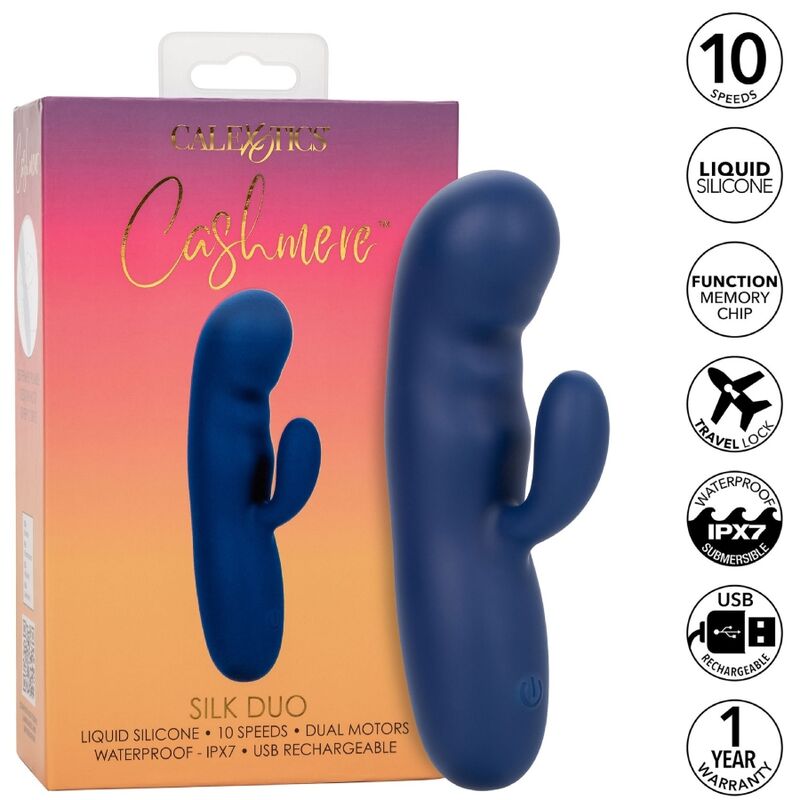 CALEXOTICS - CASHMERE DUO SOIE BLEU - 7eme ciel