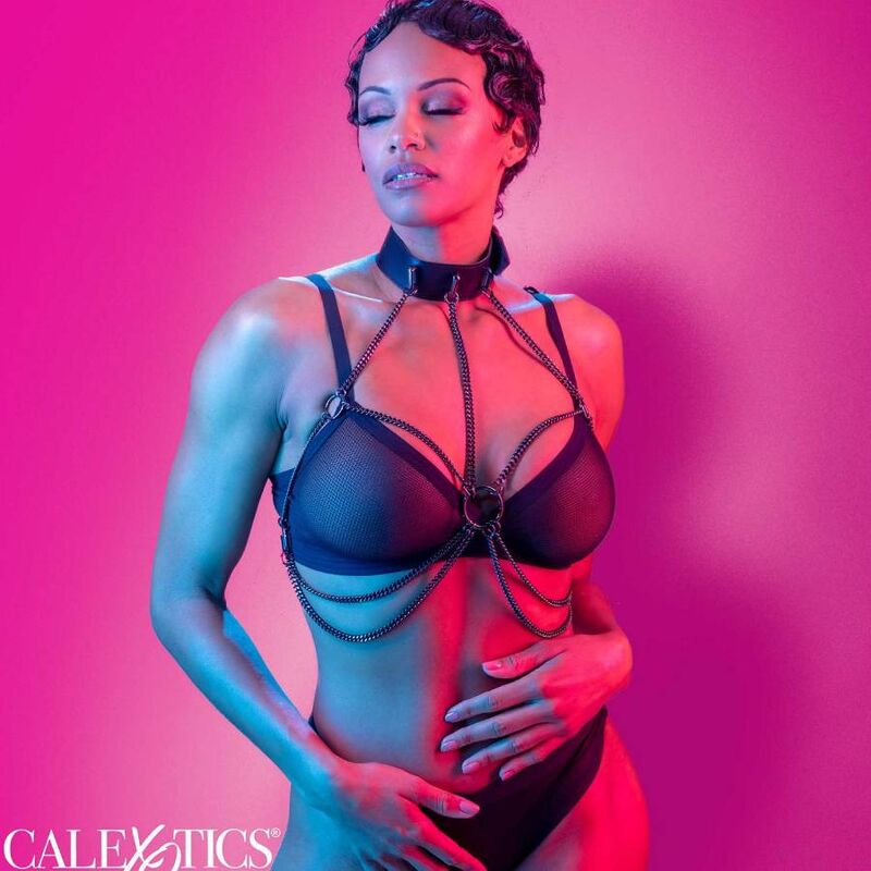 CALEXOTICS - EUPHORIA HARNAIS COLLIER MULTI CHAÎNES - 7eme ciel