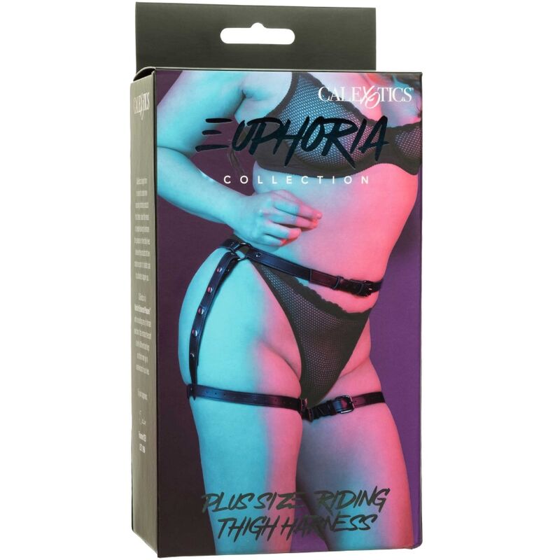 CALEXOTICS - EUPHORIA HARNAIS DE CUISSE DÉQUITATION TAILLE PLUS - 7eme ciel