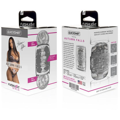 FLESHLIGHT - MASTURBATEUR DOUBLE QUICKSHOT AUTOMNE FALLS - 7eme ciel