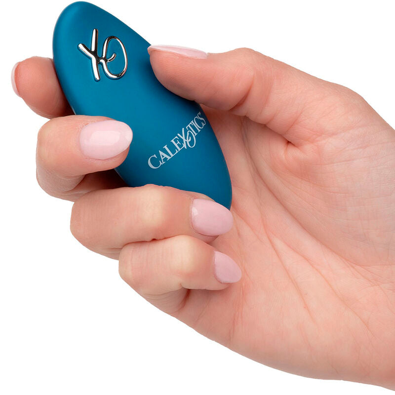 CALEXOTICS - RIDER MASSAGER DOUBLE MOTEUR TÉLÉCOMMANDE BLEU - 7eme ciel