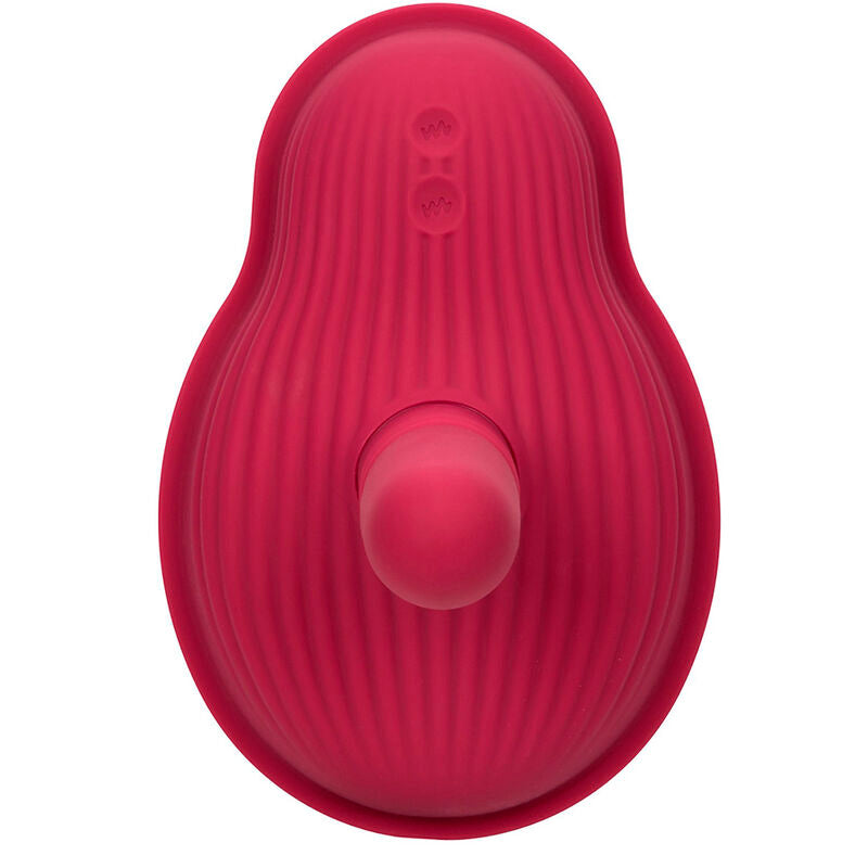CALEXOTICS - RIDER MASSAGER DOUBLE MOTEUR TÉLÉCOMMANDE ROUGE - 7eme ciel