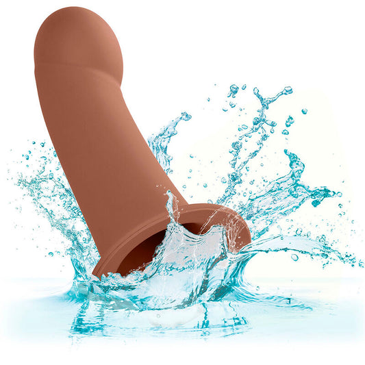 CALEXOTICS - EXTENSION PERFORMANCE MAXX AVEC HARNAIS PEAU BRUN