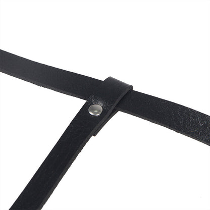 SUBBLIME - HARNAIS DE CORPS EN CUIR NOIR TAILLE UNIQUE - 7eme ciel