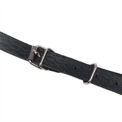 SUBBLIME - HARNAIS POITRINE AVEC GRANDES CHAÎNE S  ANNEAUX TAILLE UNIQUE - 7eme ciel