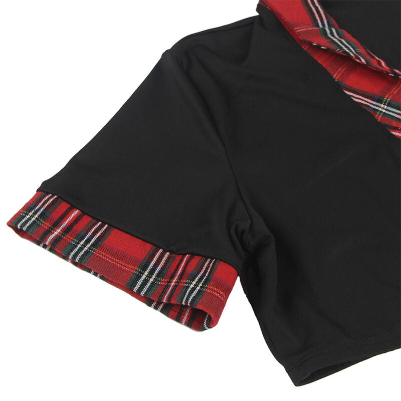 SUBBLIME - COSTUME D'ÉCOLIÈRE SEXY AVEC HAUT S/M - 7eme ciel