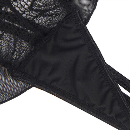 SUBBLIME - TEDDY HALTER NECK DOS NU DENTELLE NOIR S/M - 7eme ciel