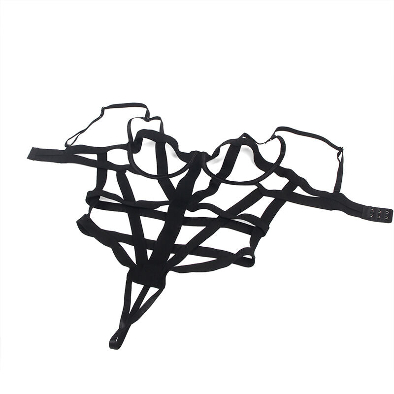 SUBBLIME - BODY SEXY  DÉCOUPES NOIR S/M - 7eme ciel