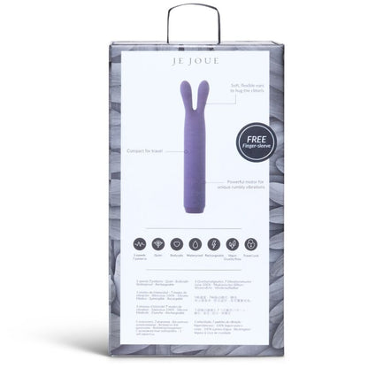 JE JOUE - BALLE VIBRANTE LAPIN VIOLET - 7eme ciel