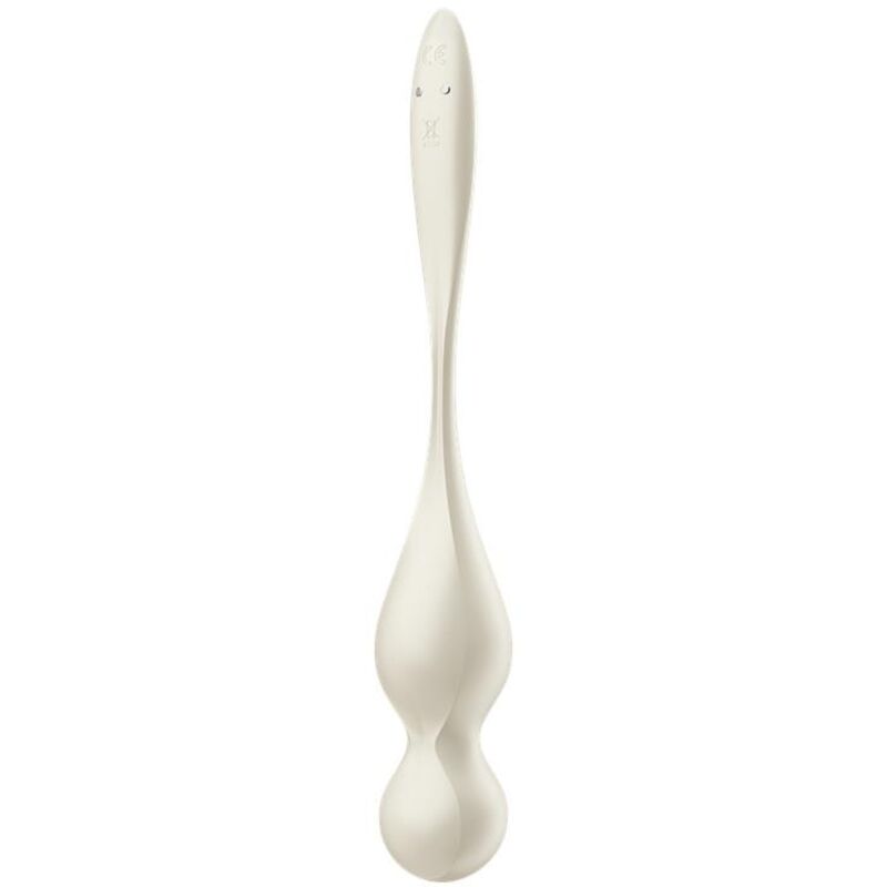 SATISFYER - BALLES VIBRANTES DE KEGEL LOVE BIRDS BLANCHES - 7eme ciel