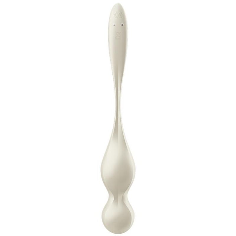 SATISFYER - BALLES VIBRANTES DE KEGEL LOVE BIRDS BLANCHES - 7eme ciel