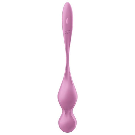 SATISFYER - BALLES VIBRANTES DE KEGEL LOVE BIRDS ROSE - 7eme ciel