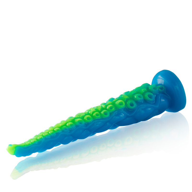 GODE TENTACLE MINCE FLUORESCENT SCYLLA GRANDE TAILLE - 7eme ciel