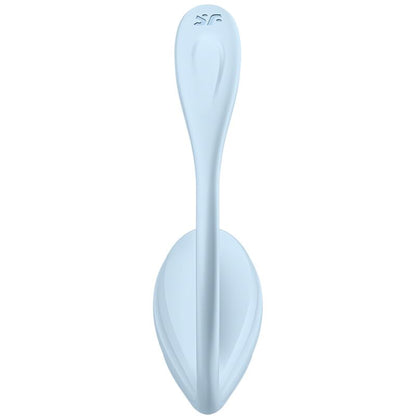 SATISFYER - APPLICATION GRATUITE STIMULATEUR DE POINT G PÉTALE LISSE BLEU CIEL - 7eme ciel