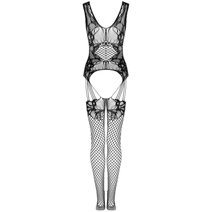 LIVCO CORSETTI FASHION - BODYSTOCKING JULOVE NOIR TAILLE UNIQUE - 7eme ciel