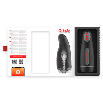 ONINDER - MASTURBATEUR RECHARGEABLE POUR HOMME SEOUL 10 VITESSES - APPLICATION GRATUITE - 7eme ciel